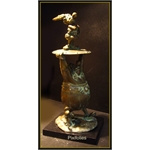 Pixi UDERZO : BRONZES Obélix portant Astérix sur son bouclier ( bronze )