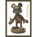 Pixi WALT DISNEY Mickey Mouse 1950 Bronze