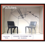 Pixi VIA : DESIGNERS Jean-Michel Wilmotte : Chaise Cylindre de 1981