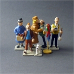 Moulinsart HERGÉ : Mini / 2ème Collection Moulinsart Plomb Mini-série figurines Album Les Bijoux de la Castafiore