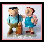 Pixi MINI : Héros de BD Mr et Mme Bidochon