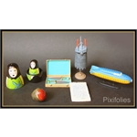 Pixi E.P.JACOBS : Les Objets Mythiques Boîte complémentaire N° 11 ( 6 figurines ) Pixi E.P.JACOBS : Les Objets Mythiques Boîte complémentaire N° 11 ( 6 figurines )