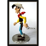 Pixi MORRIS : Lucky Luke Lucky Luke tirant de dos