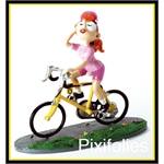 Pixi FRANQUIN : GASTON N°2 Mademoiselle Jeanne cycliste Galerie Collin chiffre romain