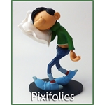 Pixi FRANQUIN : Gaston / Collectoys Résin Gaston et son Oreiller