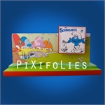 Pixi PEYO : Smurfs Origine Présentoir Schtroumpf Origine I