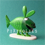 Pixi ROUXEL : SHADOK Le Lapin Poisson