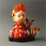 Pixi FRANQUIN : GRAND MODELE Buste Spirou ( 2ème version avec socle)