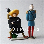 Pixi HERGÉ : Tintin série N°1 " L'OREILLE CASSÉE " Général Alcazar Pixi HERGÉ : Tintin série N°1 " L'OREILLE CASSÉE " Général Alcazar