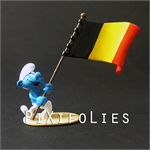 Pixi PEYO : Smurfs Origine Le Schtroumpf Porte-Drapeau Belge
